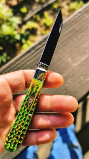 CASE Lizard Skin Trapper and Gray bone Russlock