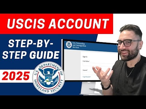 How to Create a USCIS Online Account | Step-by-Step Guide (2025)