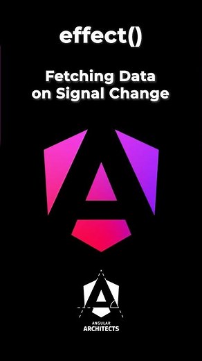 Angular's effect(): Fetching Data on Signal Change #angular #coding #programming