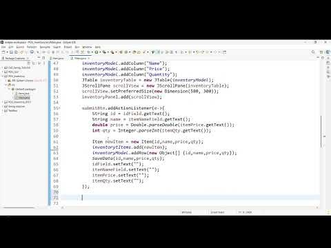 JAVA | GUI | Part 2 - Update | Delete