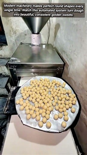 Watch This Professional Machine Create Thousands Of Sweet Balls