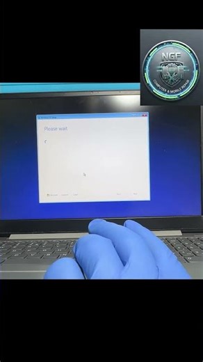 Lenovo laptop loading Window