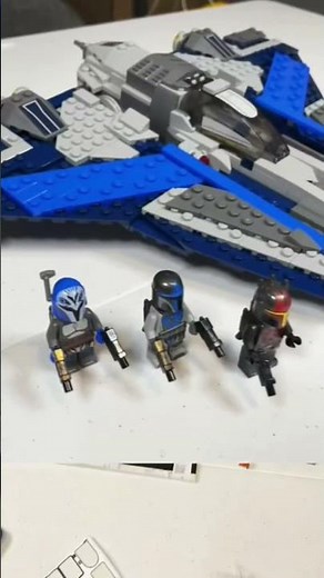 LEGO Mandalorian Starfighter Speed Build