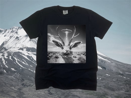 Funny Jackalope Shirt, Jackalope Gift, Oversize, Womens, Mens, Comfort Colors T-shirt - Etsy