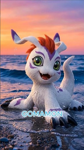 Gomamon to Vikemon Evolution | Digimon part 9 #digimon #デジモン #디지몬 #digimonadventure