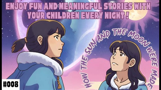 How the How the Sun and the Moon Were Made .  #shortstories  #bedtimestoriesand the Moon Were Made