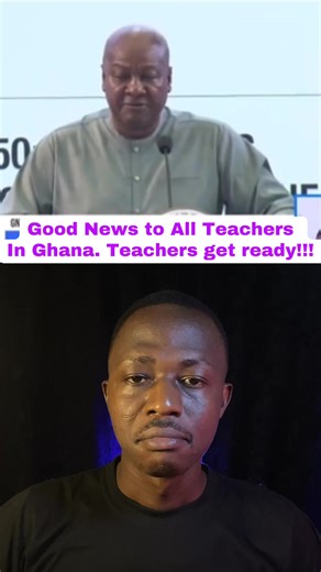 Nana Addo once said teachers can not be rich in this country but politicians can. Having the decency to say such horrendous statement is an indication of marginalization of certain professions. At least, the teachers’ life should be easy enough to teach. Because teaching with heavy burden could lead to many terrible consequences to both the teacher and the students. Thank you Mr. President for such initiative. At least it is a step closer to the main goal. #teachers #policies #growth #mahama