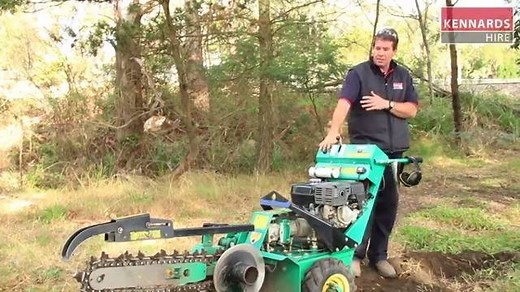 2.9K views · 38 reactions | Helpful advice on how to operate a self propelled trencher, useful for trench digging at home or on the jobsite. | Kennards Hire | Facebook