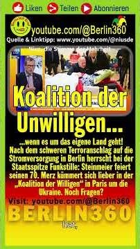 #PowerOutage #Steinmeier #Zehlendorf #Wegner #VolcanoGroup #Blackout #Merz #Terrorists #Police