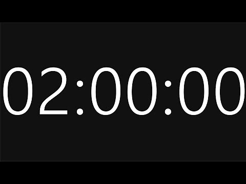 Stopwatch - ( 120 MINUTES - 2 HOUR)