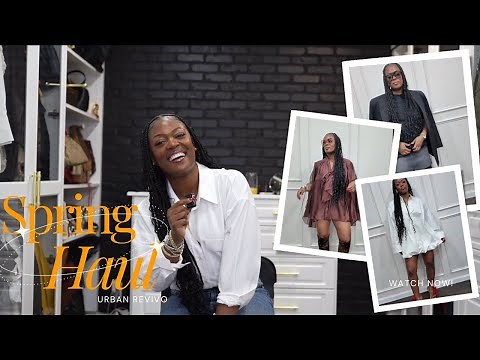 Spring Haul + Tryon | Inside Urban Revivo's New NYC Store!