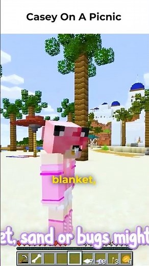 casey on a picnic | aphmau