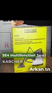 ✨ Offrez un nettoyage en profondeur à vos tapis et tissus avec la shampouineuse KARCHER ! 💧 Performance et efficacité au rendez-vous. 🏡 👉https://bit.ly/49yM4oZ #Karcher #NettoyageParfait #Shampouineuse | Arkan.tn