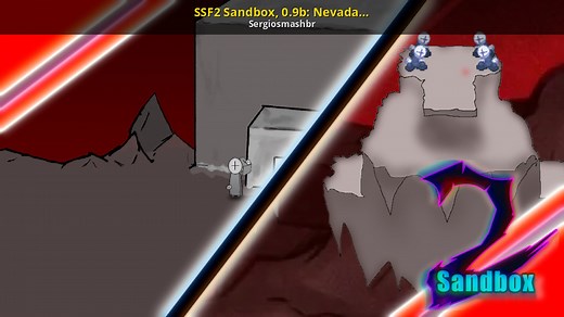 SSF2 Sandbox, 0.9b: Nevada Stages Mod for Super Smash Flash 2 | SSF2 Mods