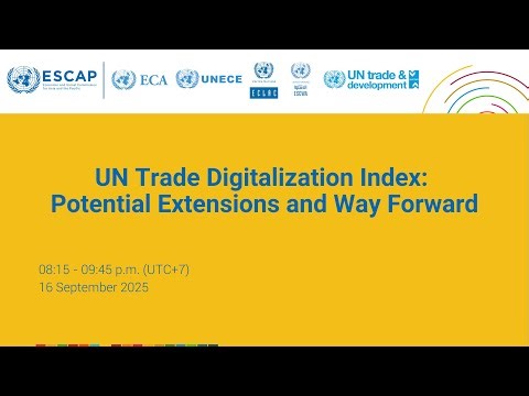 UN Trade Digitalization Index: Potential Extensions and Way Forward