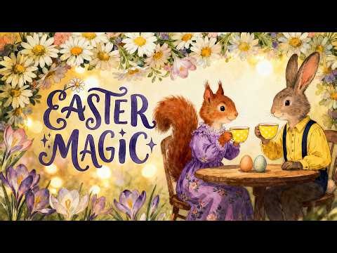 Cozy Easter Ambience 🐰 Easter Magic in a Warm Spring Forest | Relaxing Cottagecore