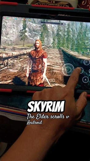 Skyrim on Android: Xiaomi Pad 7 + Gamehub Emulator Gameplay