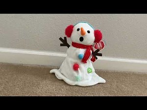 Animated Walgreens 2024 snowman