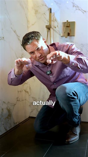 A Shower Floor Like This Demands More Than Tile Experience | Tampa Luxury Builder | Abella Built