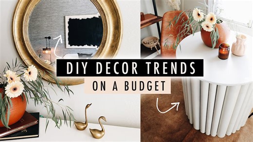 2020 budget DIY trends for stylish home updates