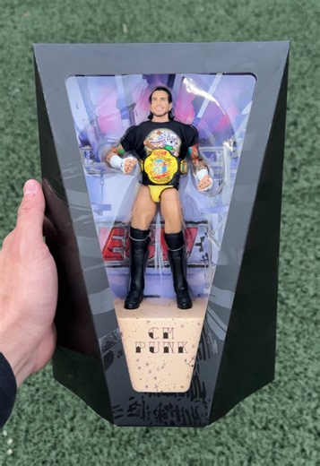 Cm Punk Straight Edge Ultimate Edition Mattel Creations Exclusive #cmpunk #wwe #wrestlingfigures #fypシ #actionfigures