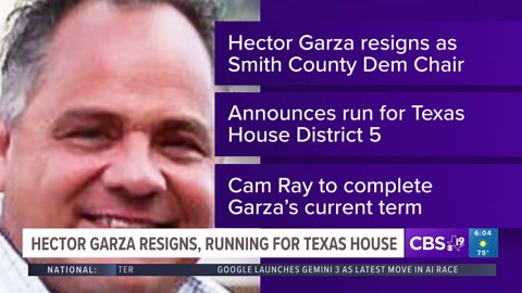Hector Garza resigns as Smith County Democratic Chairman to run for Texas House District 5