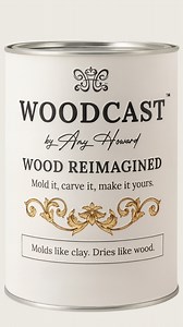 107 reactions · 12 shares | Meet WoodCast — a revolutionary wood pulp material that molds like clay and dries like real wood. It lets you press, shape, mold, carve, and cast your own wooden appliqués that look just like true hand-carved architectural details.⁠ ⁠ Comment WOODCAST below for the link to learn more — and shop today! | Amy Howard At Home | Facebook