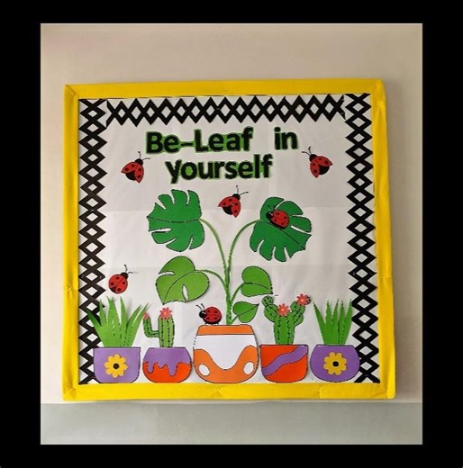Soft Board Decoration Ideas For School | Easy And Attractive Design✨ #art #art #foryou