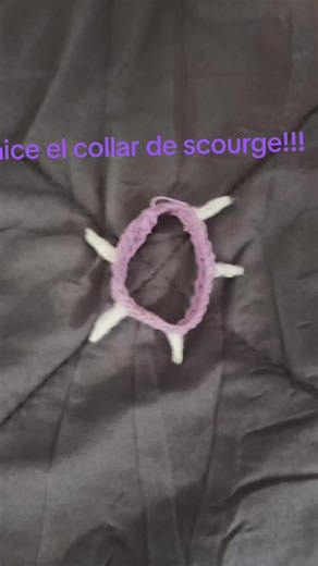 lo hice tejido pero me ENCANTÓ!!!! #scourge #warriorcats #tejidoamano