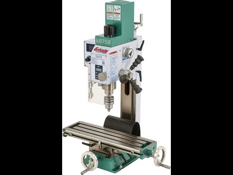 Grizzly Industrial G0758-6" x 20" 3/4 HP Mill/Drill Review - Pros & Cons - x 20