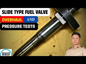 [MAN-B&W] Slide Type Fuel Injector | Overhauling and Pressure Testing | Technical Vlog : 102