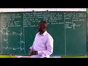 P.7 MATHEMATICS TERM 2 (TOPIC: CONSTRUCTION OF POLYGONS)