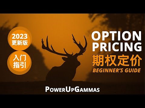 Option Pricing Guide for Beginners (2023年更新版) - 期权定价新手指引