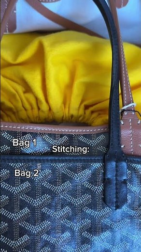 Tips to authenticate your Goyard tote 🕵️