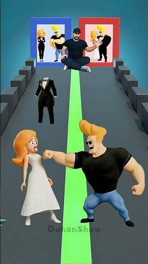 Johnny Bravo🤵 Heather Wedding Run