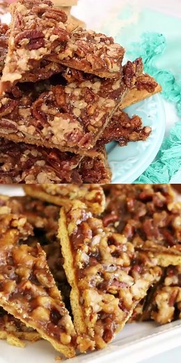 See the FULL recipe here -> https://www.melissassouthernstylekitchen.com/sea-salted-cinnamon-graham-cracker-pralines/ | Melissa's Southern Style Kitchen