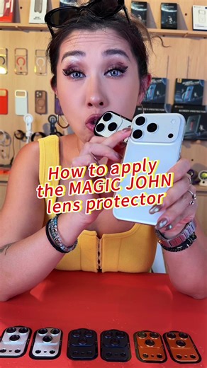 Magic John iPhone Lens Protector: Easy Install