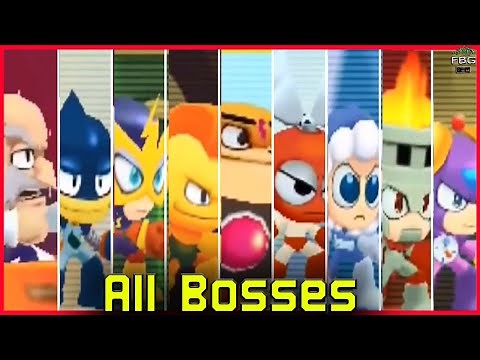 Mega Man Powered Up - All Bosses