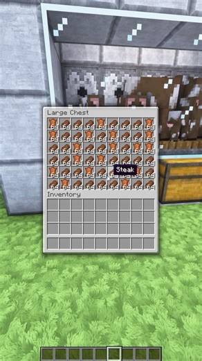 Easy Food Farm🤯 #minecrafttutorial