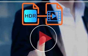 How do I convert HDR video to Normal?