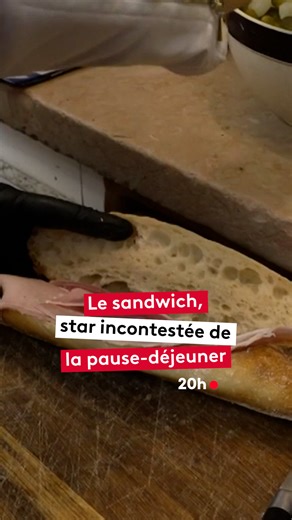 Le20h-France Télévisions | Devant les burgers et autres pizzas, le sandwich reste le repas le plus consommé pour manger sur le pouce. Déclinés à l'infini, taille mini... | Instagram