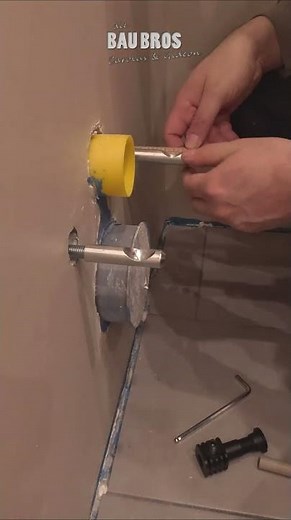 Wand-WC montieren Teil 1
