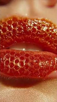 Would You Try a Bite of This Honeycomb? 🍯👄 Comment YES or NO! #asmrsounds