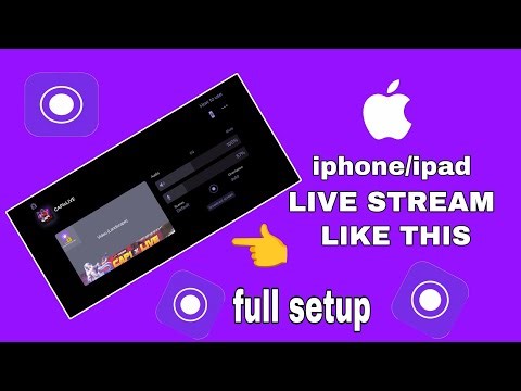 StreamChamp App Full Setup | iPhone iPad Live Streaming BGMI, PUBG, Free Fire | YouTube Live Stream