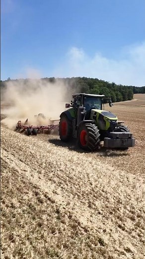 7 Meter Power! 💥 HORSCH Finer 7 XL & CLAAS AXION 9.450 CEMOS im Einsatz 🚜 #shorts