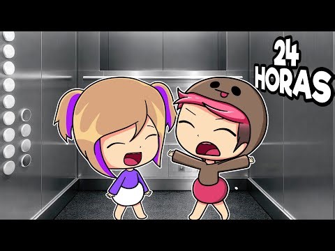 24 HOURS TRAPPED IN AN ELEVATOR AS BABIES IN ROBLOX