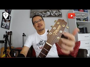 Takamine EG340SC Acoustic Electric Guitar Review and Demo strung with Straight Up Strings