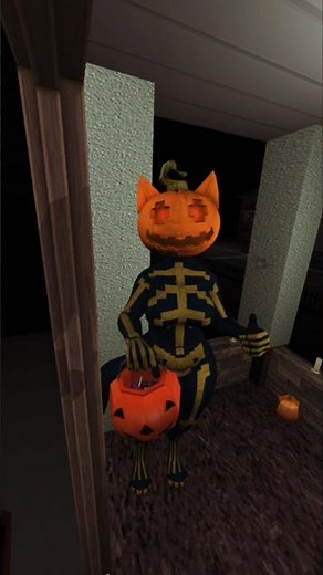 Spice Pumpkin Cat o Gatabaza. video Vertical #Prisma3D #Animation #Fortnite #ToyChica
