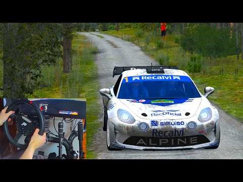 RBR MAX ATTACK !!! into "Horazdovice - Komusin" / Alpine A110 RGT / 2K 60FPS