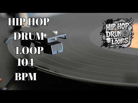 104 BPM Hip Hop Drum Loop | Upbeat Head Nod